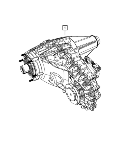 Transfer Case Assembly for 2013-2018 Dodge 3500
