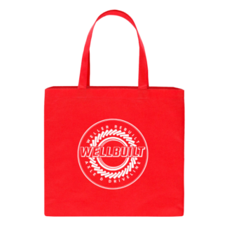Red Wellbuilt Fabric Bag