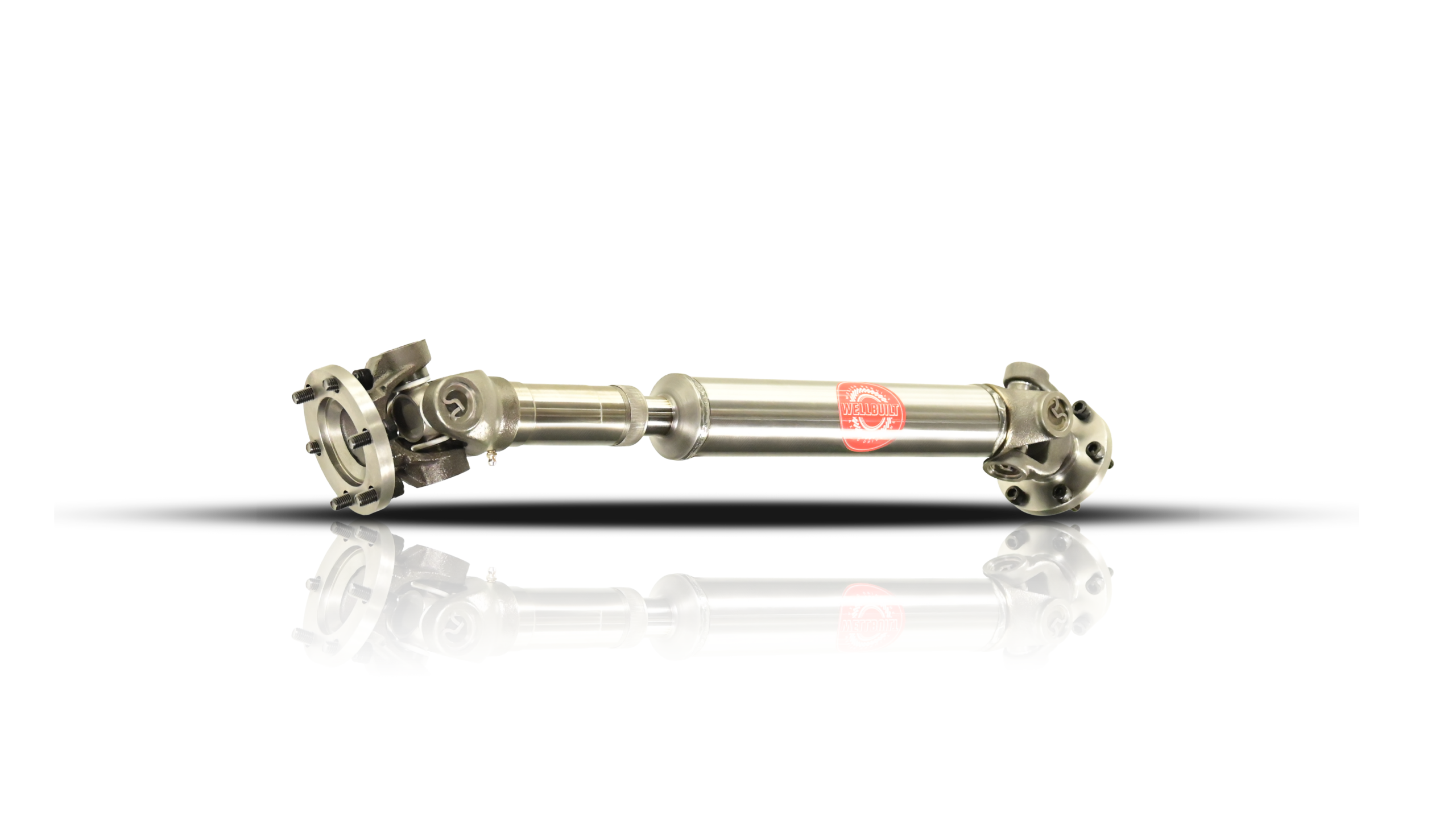Metal front driveshaft assembly