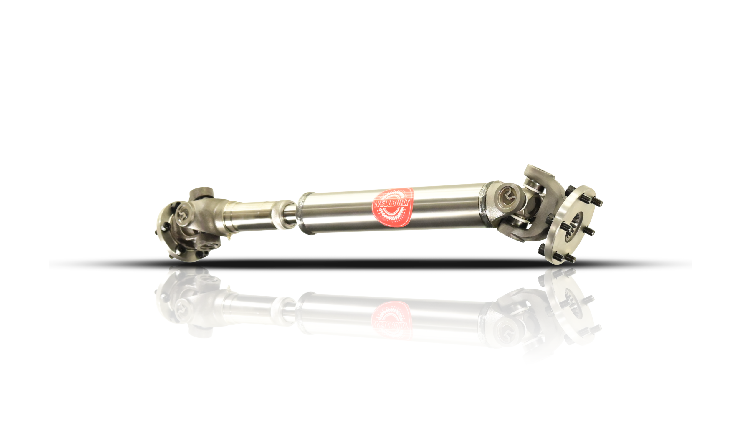 Metal front driveshaft assembly