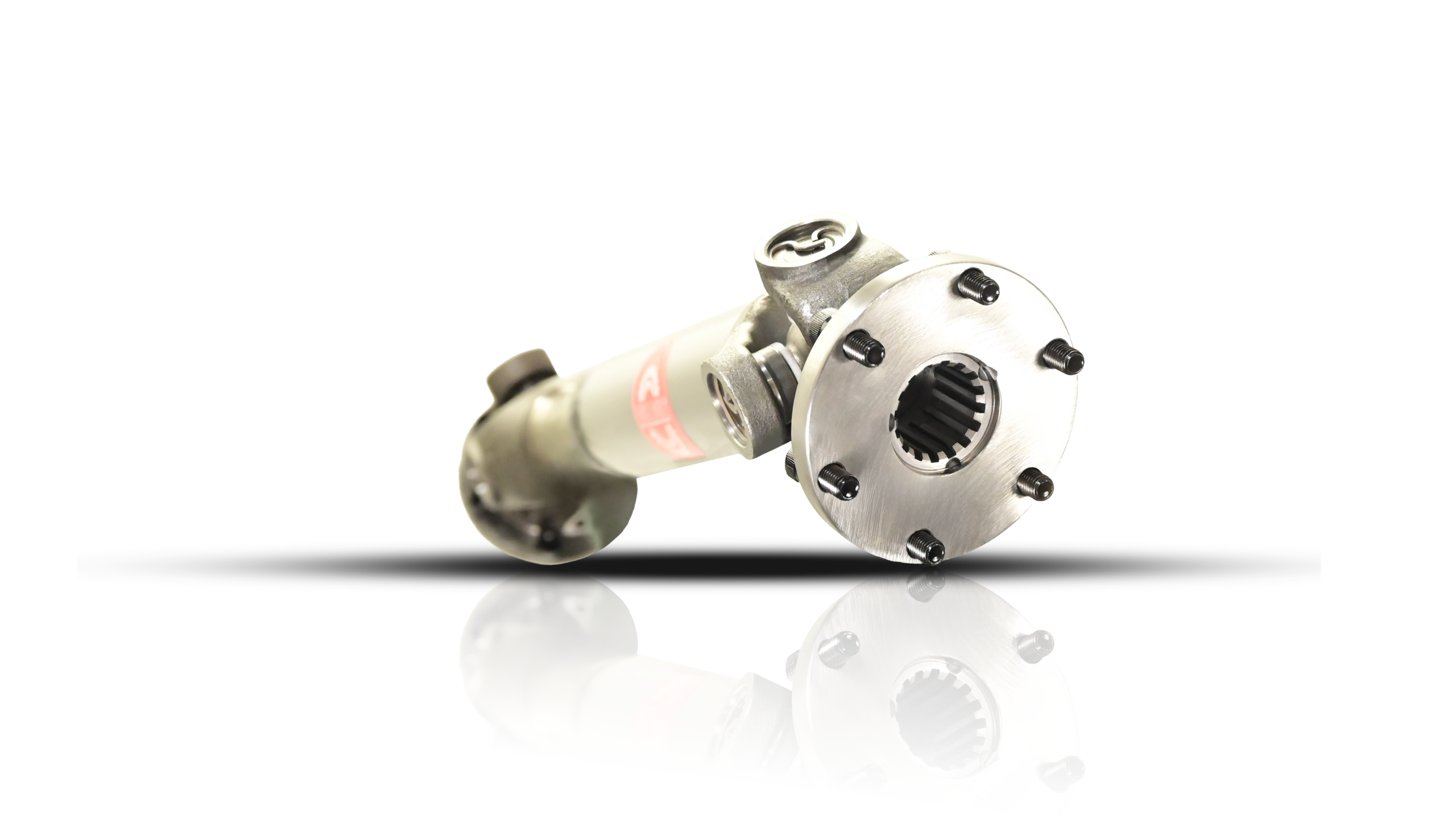 Metal front driveshaft assembly