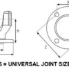 Driveshaft Flange - 1310 4-Bolt | 2-2-1949 - Image 2