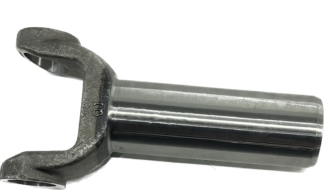 Heavy-duty 4x4 transfer case slip yoke designed for durability and smooth drivetrain operation. Precision-machined for optimal fit, featuring a rugged cast steel yoke and polished slip shaft for seamless power transfer.