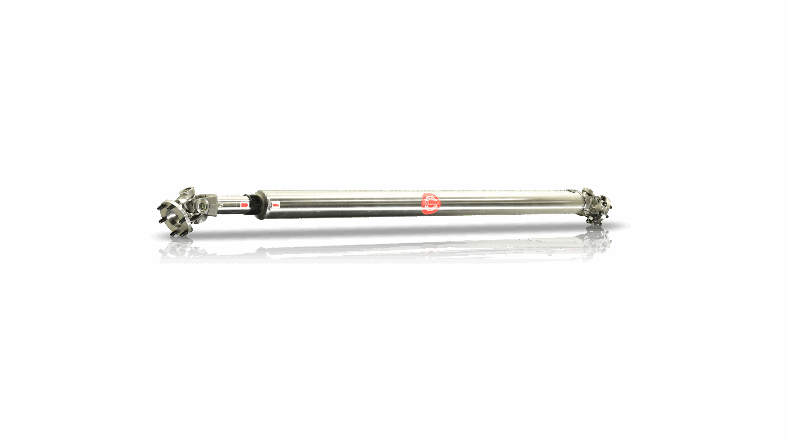 Left-Scaled Rear driveshaft for jeep models (6-8 bolt)