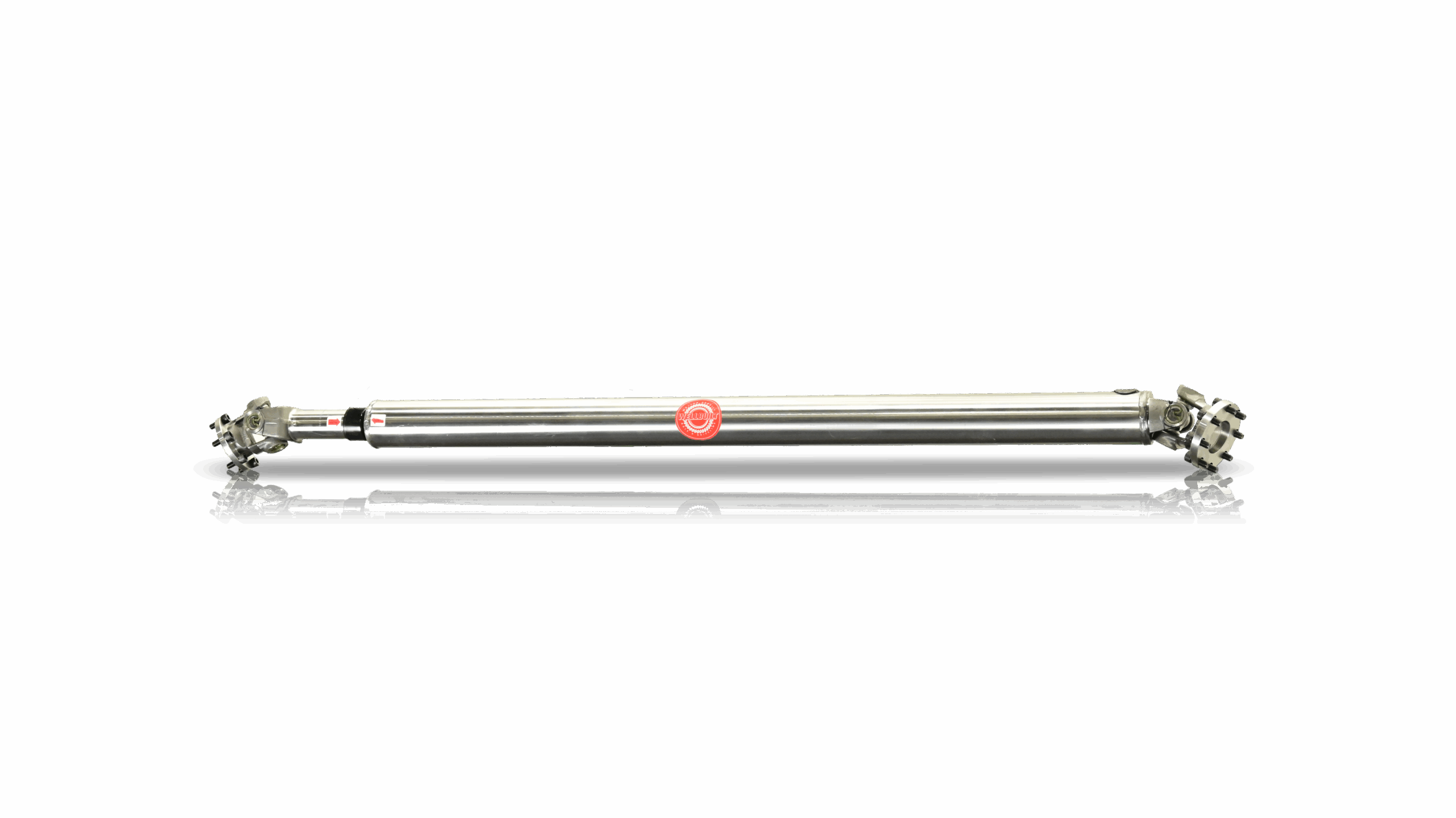 Right-Scaled Rear driveshaft for jeep models (6-8 bolt)