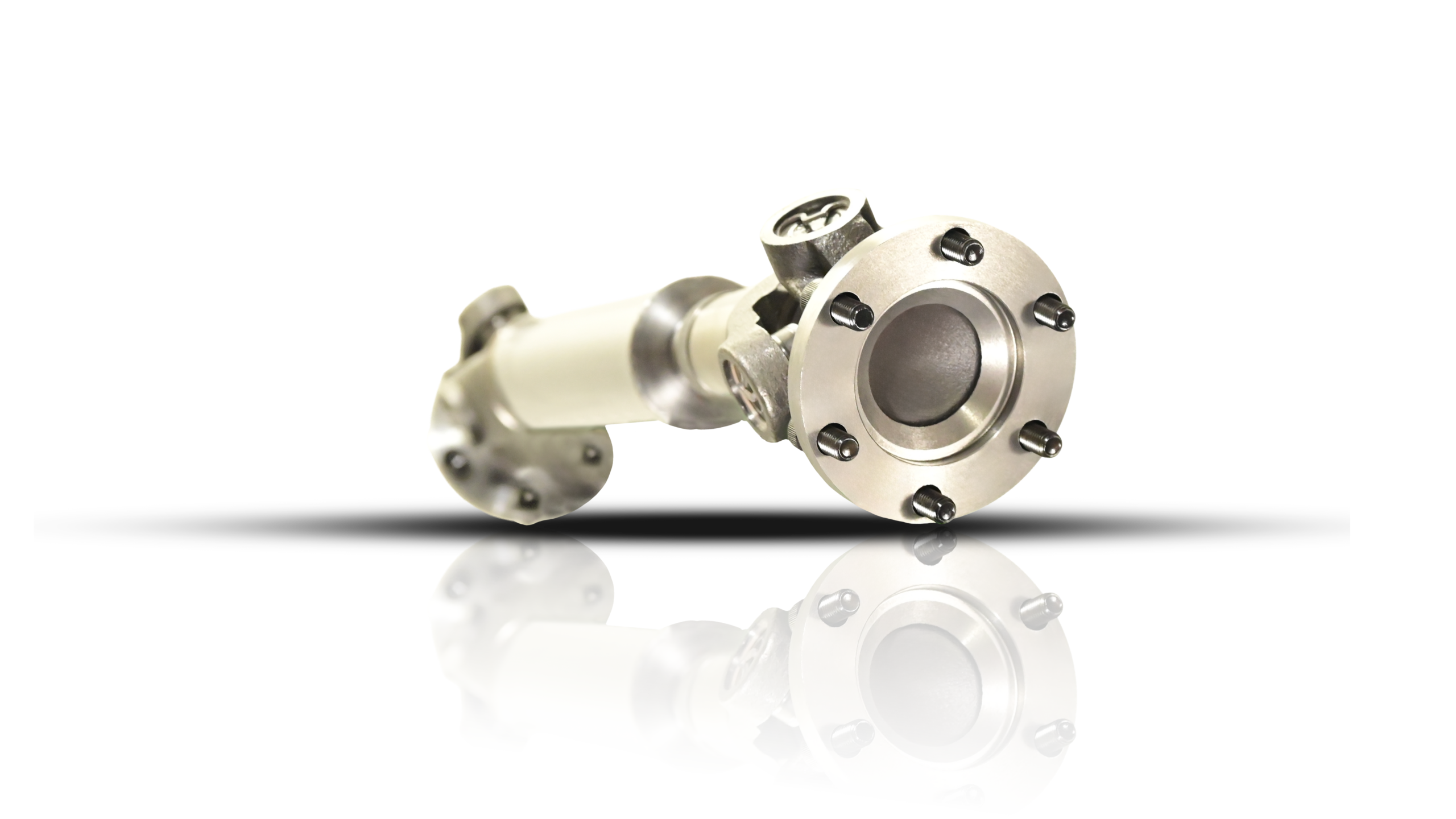 Metal front driveshaft assembly