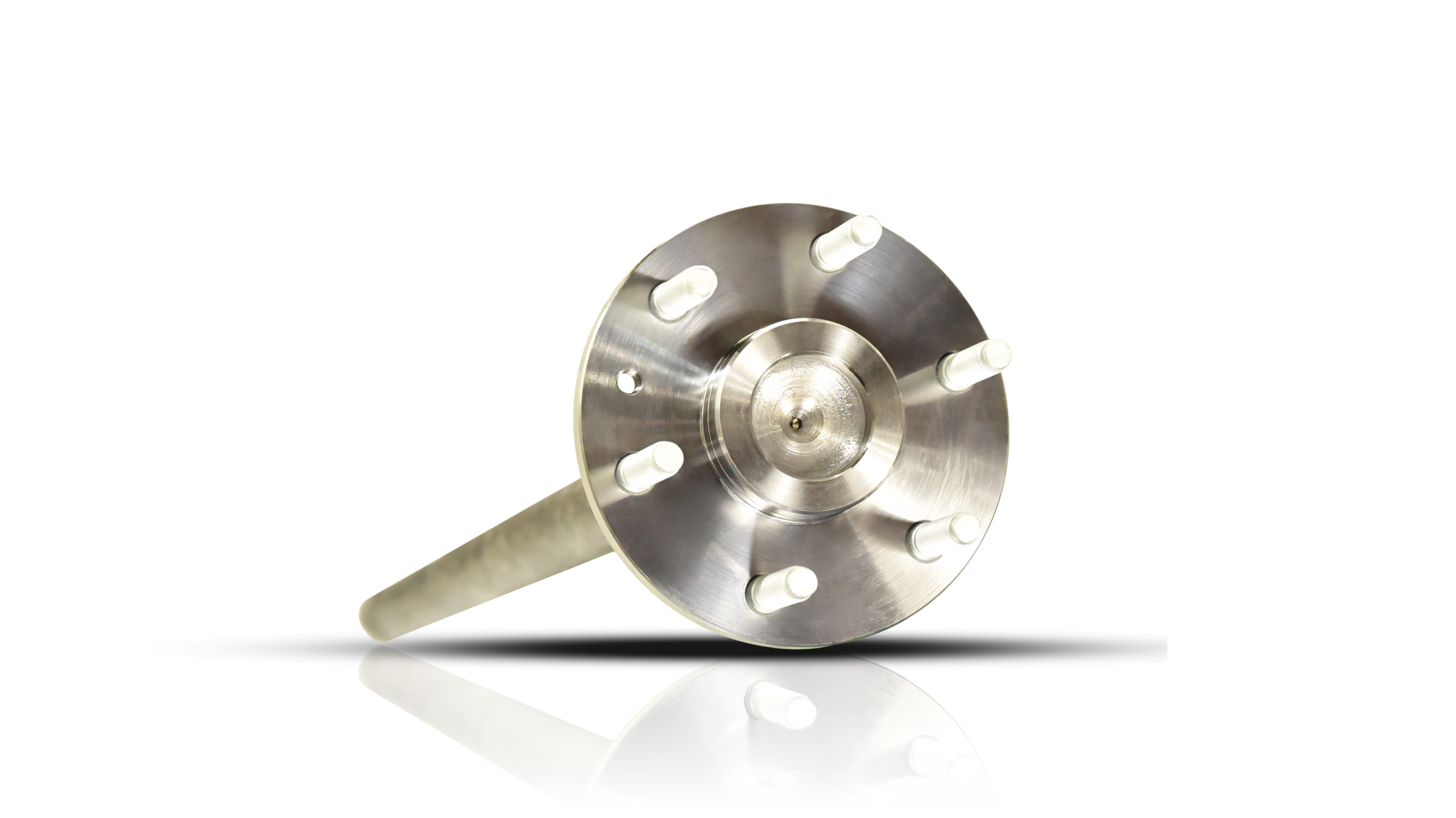 Metal rear axle shaft