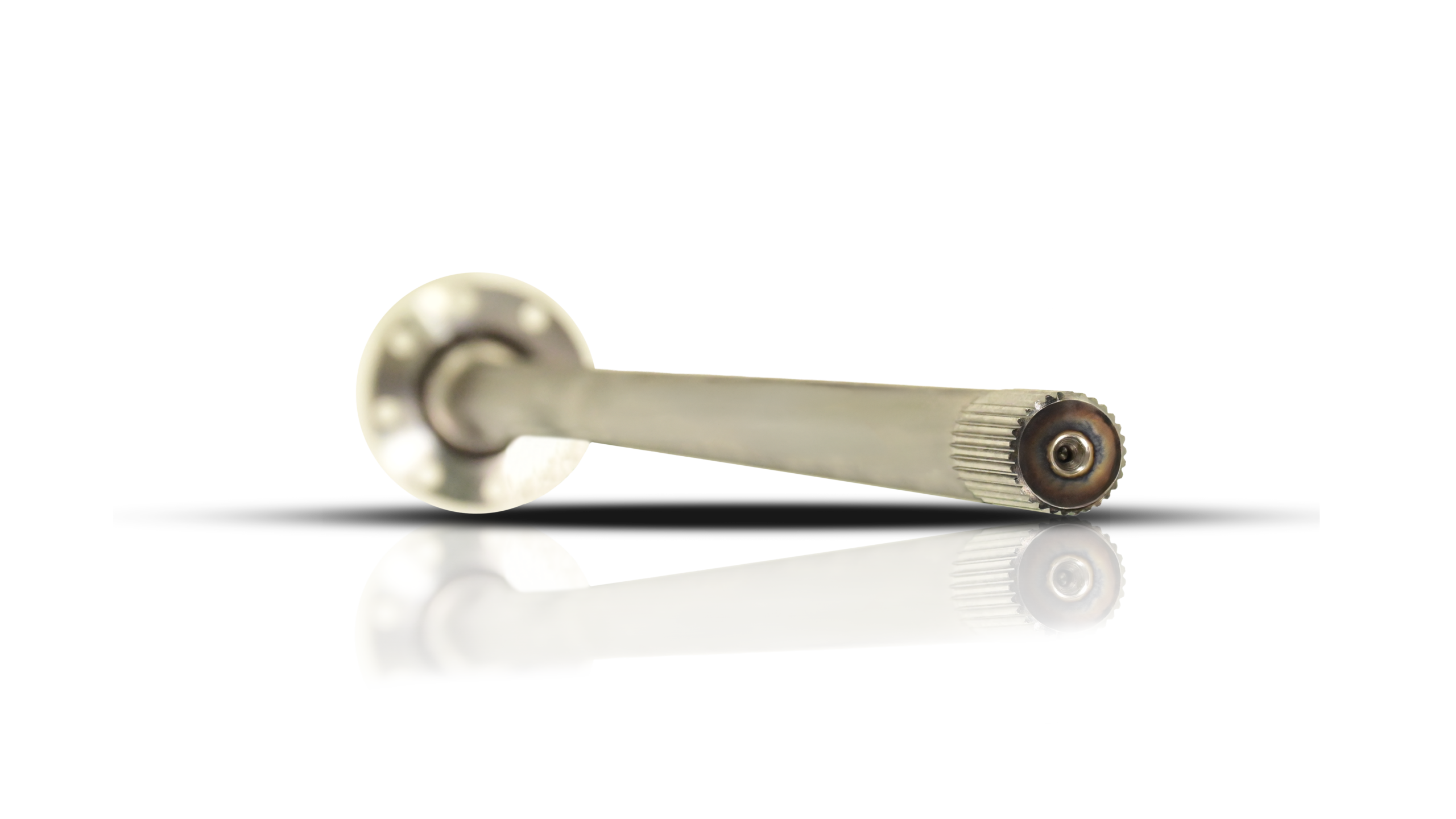 Metal rear axle shaft